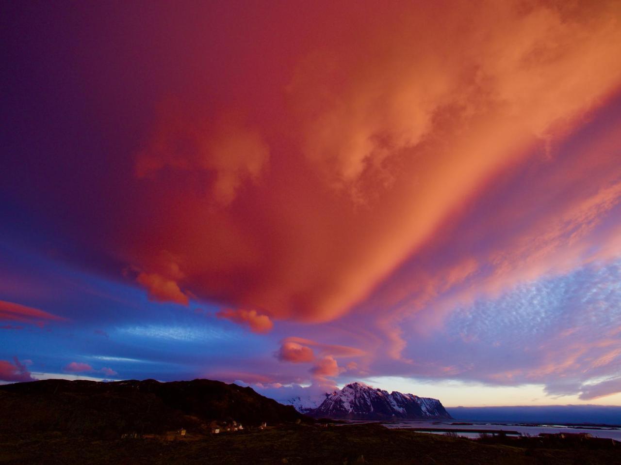 Seaside View Lofoten Bostad Dış mekan fotoğraf